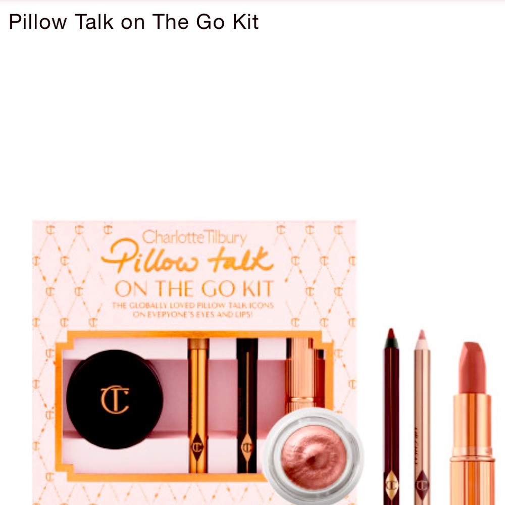 Charlotte Tilbury PILLOW TALK ON THE GO KIT
LIMITED EDITION KIT - Picture 2 of 10